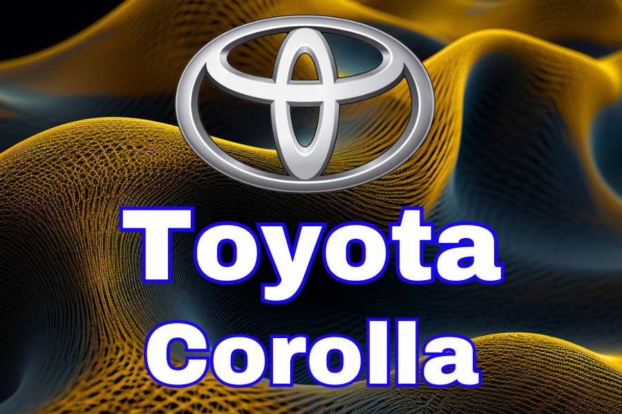 Toyota Corolla gas tank size cover